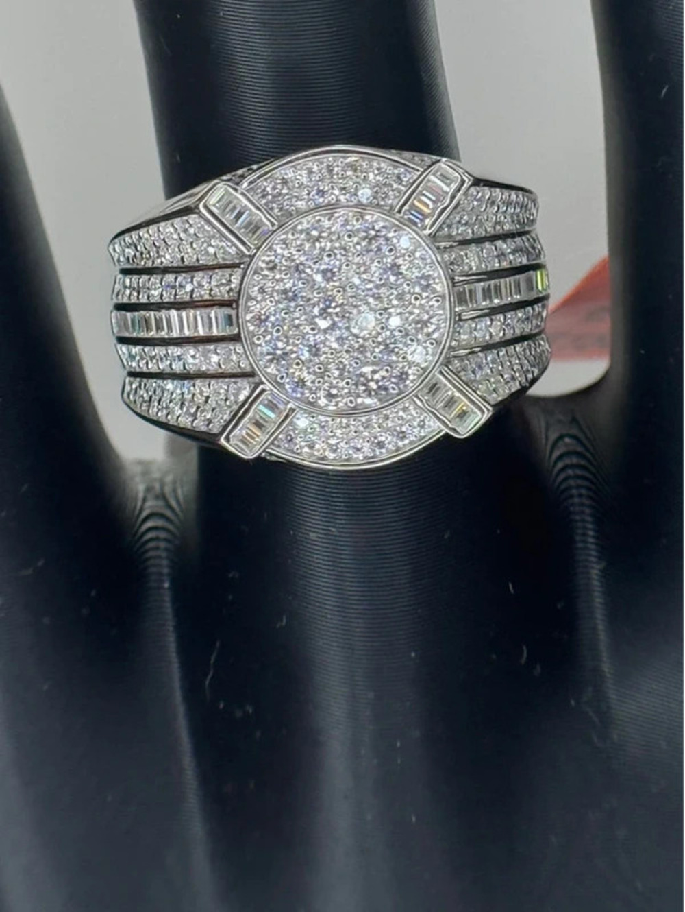 925 men’s ring size 11 Moissanite